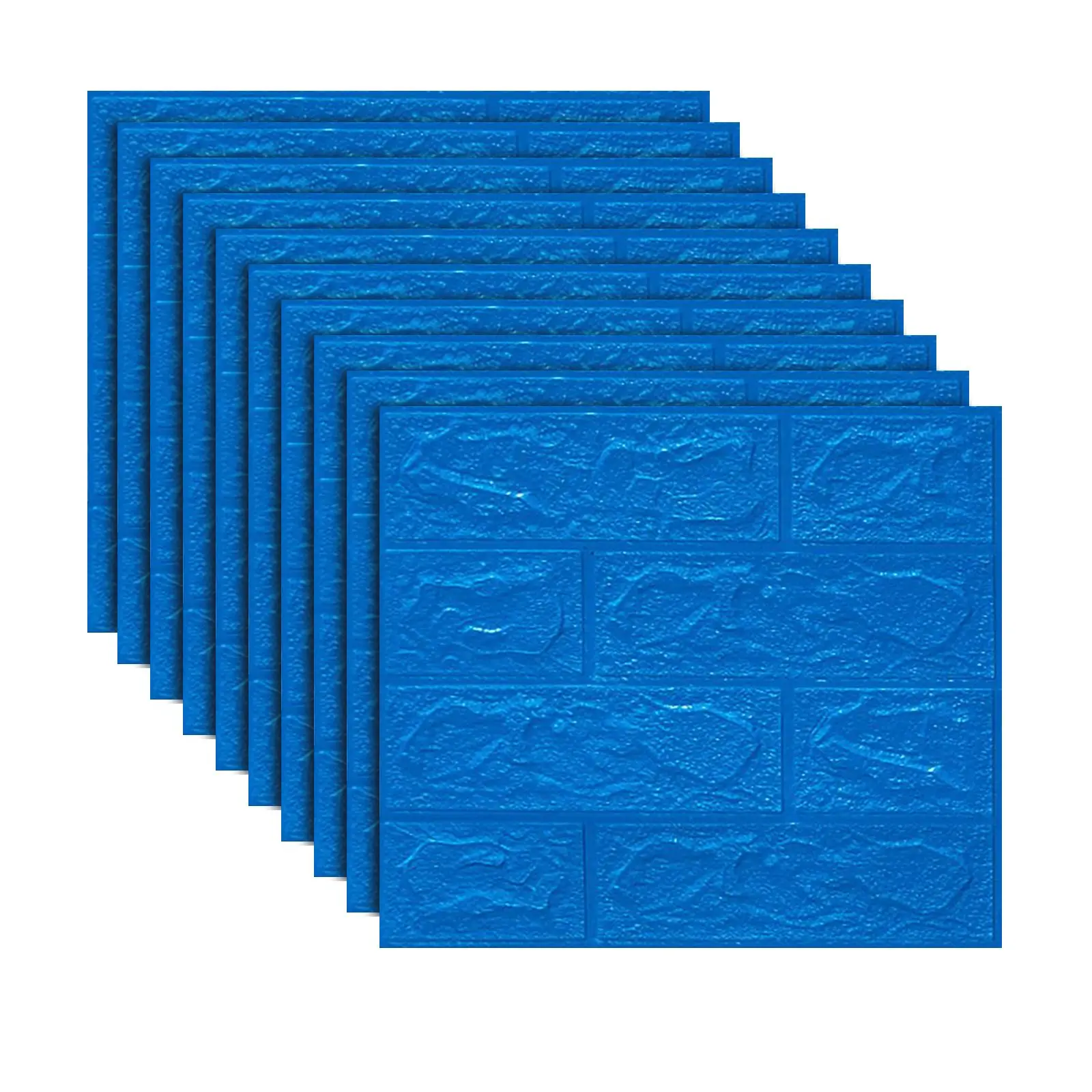 

Bedroom For Kitchen Wall Sticker Home Decoration 10 PCS 350x300mm Self-adhesive Tile Stone Brick XPE Foam Material
