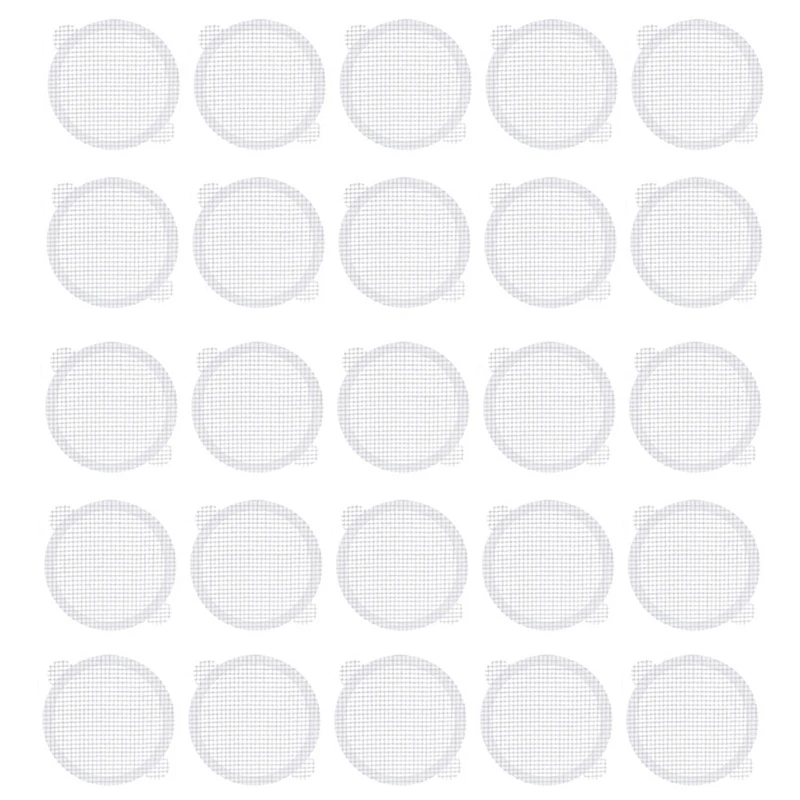 

25PCS Disposable Hair Extensions Drain Floor Sink Filter With Sticker Suitable For Bathroom And Kitchen