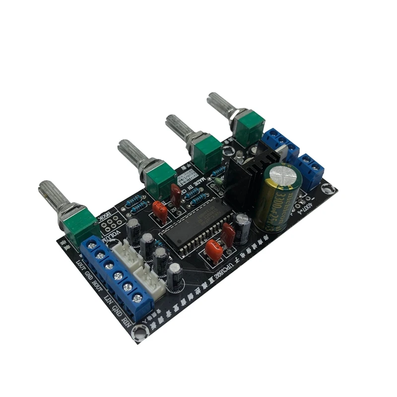 

UPC1892 Preamplifier Tone Control Board Kits Speaker Amplifiers DIY Mini Preamp Treble Bass Adjustable