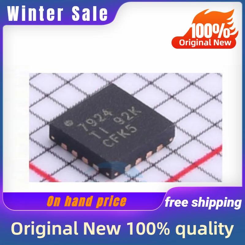 

1-200PCS (IC) New original ADS7924IRTER ADS7924IRTET ADS7924 QFN16 quality goods