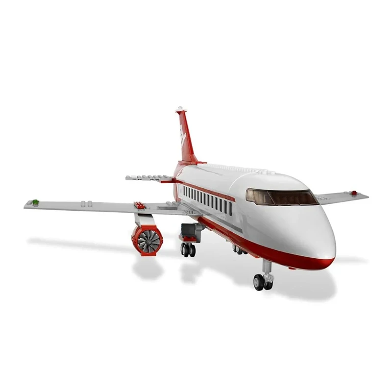 703 шт. новый набор строительных блоков для станции аэропорта совместимый 3182