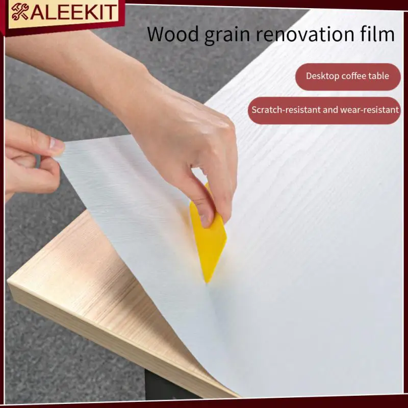 

Self Adhesive Wood Grain Wallpaper Peel And Stick Waterproof Bathroom Kitchen Cabinets Desktop Stickers Home Decor Film 3/2/1M