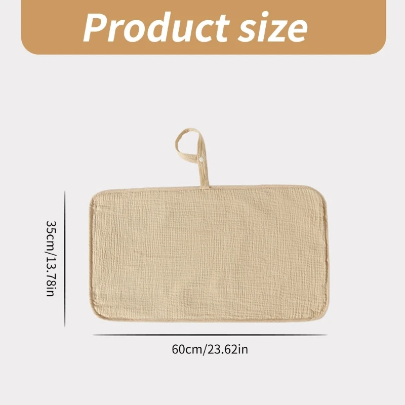 2шт дорожный коврик для пеленания подгузников портативный детской простыни