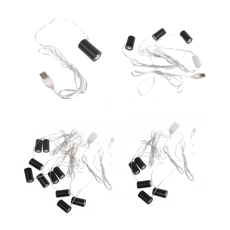 

USB Battery Power Supply Adapter Can Replace 4.5V 3V LR14 C Size LR14 Battery