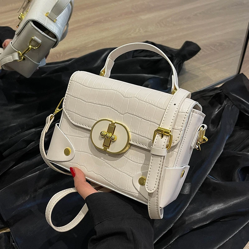 

Fashion Versatile Classic Vintage Crossbody Bag Luxury Design PU Leather New 2023 Shoulder Simple Style Casual Handbag For Women