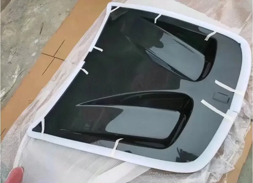 Передний бампер из углеродного волокна капот двигателя вентиляционная крышка