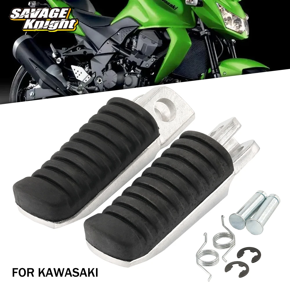 Передние колпачки для мотоцикла, колпачки для KAWASAKI Z750 Z1000 Z900RS ZX12R ZZR 1000 ER4N ER6N ER6F NINJA 1000, резиновые подставки для ног