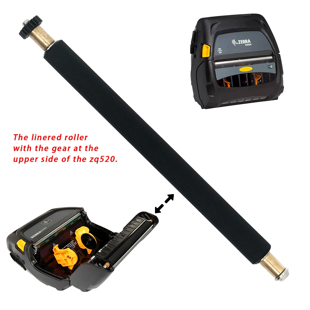 Новый опорный валик для термопринтера этикеток Zebra ZQ520