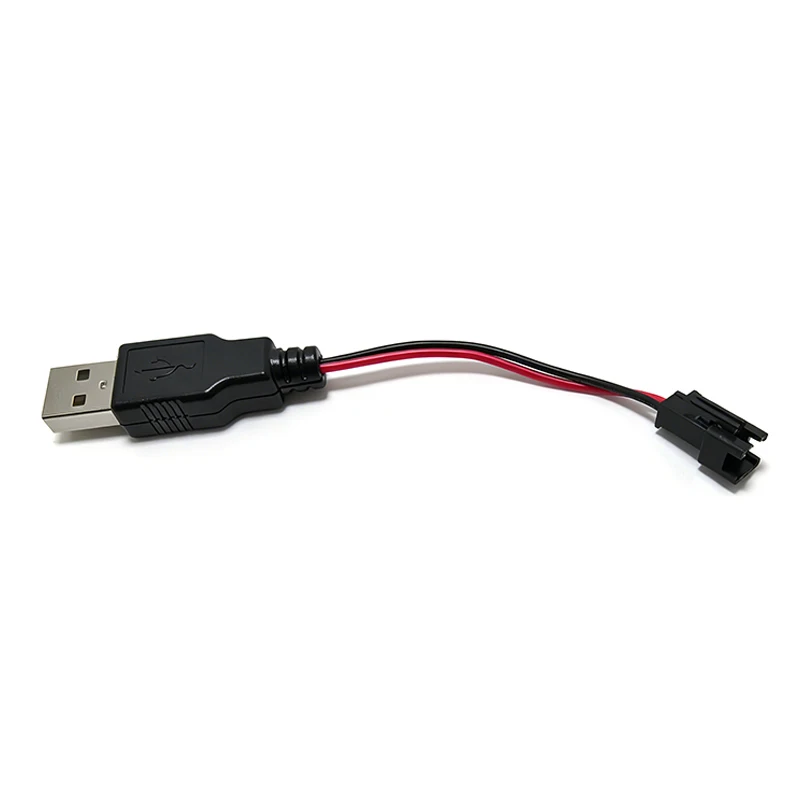 Фото 2 шт. USB-кабель для зарядки литиевых аккумуляторов 3.7V с разъемами JST/SM/Futaba для радиоуправляемых дронов и квадрокоптеров №2