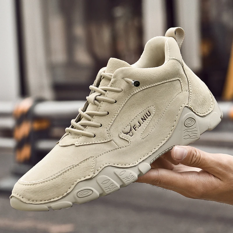 Кожаная мужская повседневная обувь