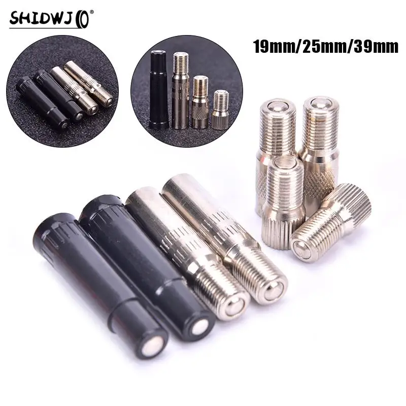 

2pcs Bicycle Car Valve Extender For Schrader Valve Replacement Auto Parts 19mm 25mm 39mm Extension Tube Accessories