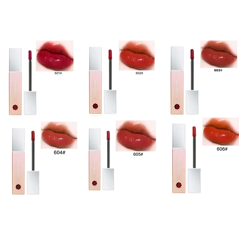 

6 Colors Lip Plumper ,Lip Color,Lip gloss,Glossy Make Lips Plump and Moisturizing,Lip Gloss contains Vitamin E Drop Shipping