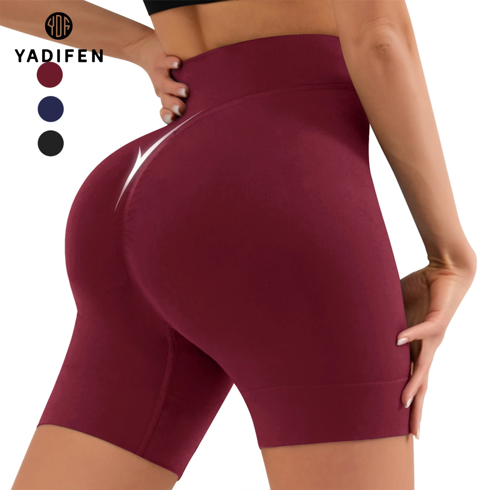 Sport Fitness Women Shorts High Waist Seamless Gym Biker Shorts Running Push Up Shorts Sportwear Breathable Workout Female Short