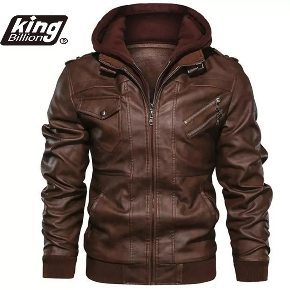 

2023NEW New Men's Leather Jackets Autumn Casual Motorcycle PU Jacket Biker Leather Coats Brand Clothing EU Size SA722