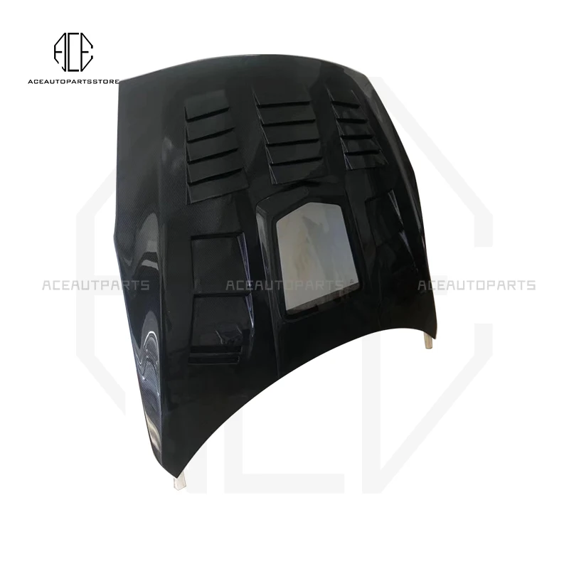 Лидер продаж карбоновый капот двигателя стекло автозапчасти подходящие для Nissan