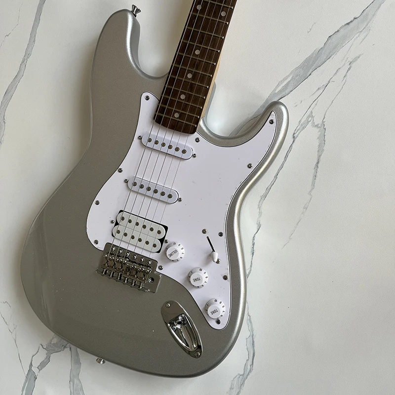 

Classical electric guitar, maple fingerboard, single single and double pickup system, free mail to home