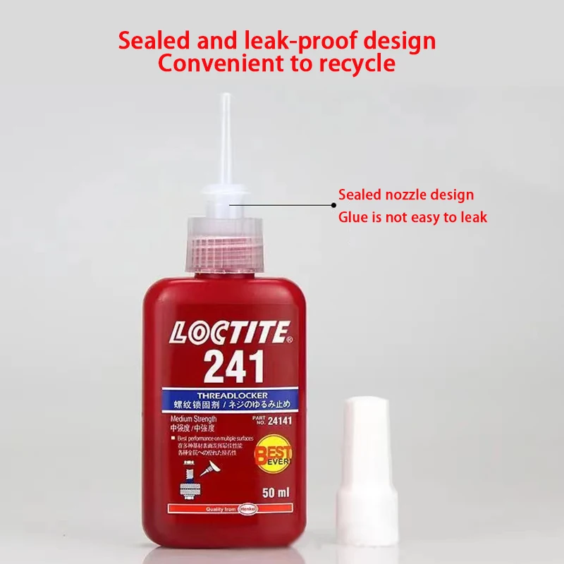 Винтовой Клей 50 мл Loctite 243 анаэробный клей для фиксации резьбы 241 242 262 271 всех видов