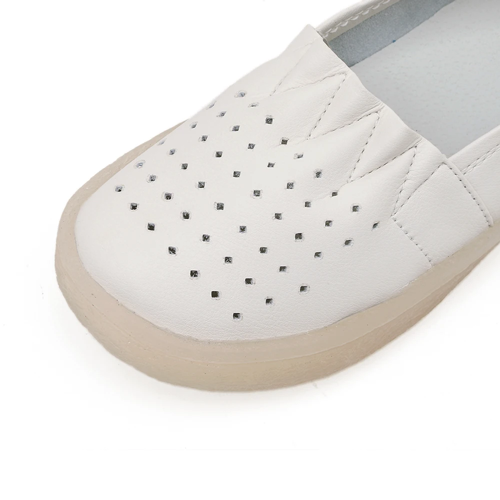 Women Flats Shoes 2021 New Fashion Summer Slip On Flat Heel Shoes For Woman Black Basic Flats 35-40