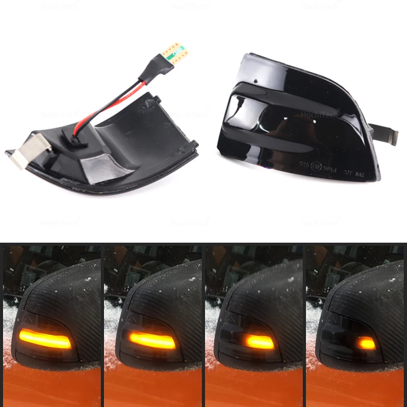 

2X динамический поворотник для зеркала заднего вида, светодиодный индикатор для FORD Focus 2 MK2 2004 - 2008