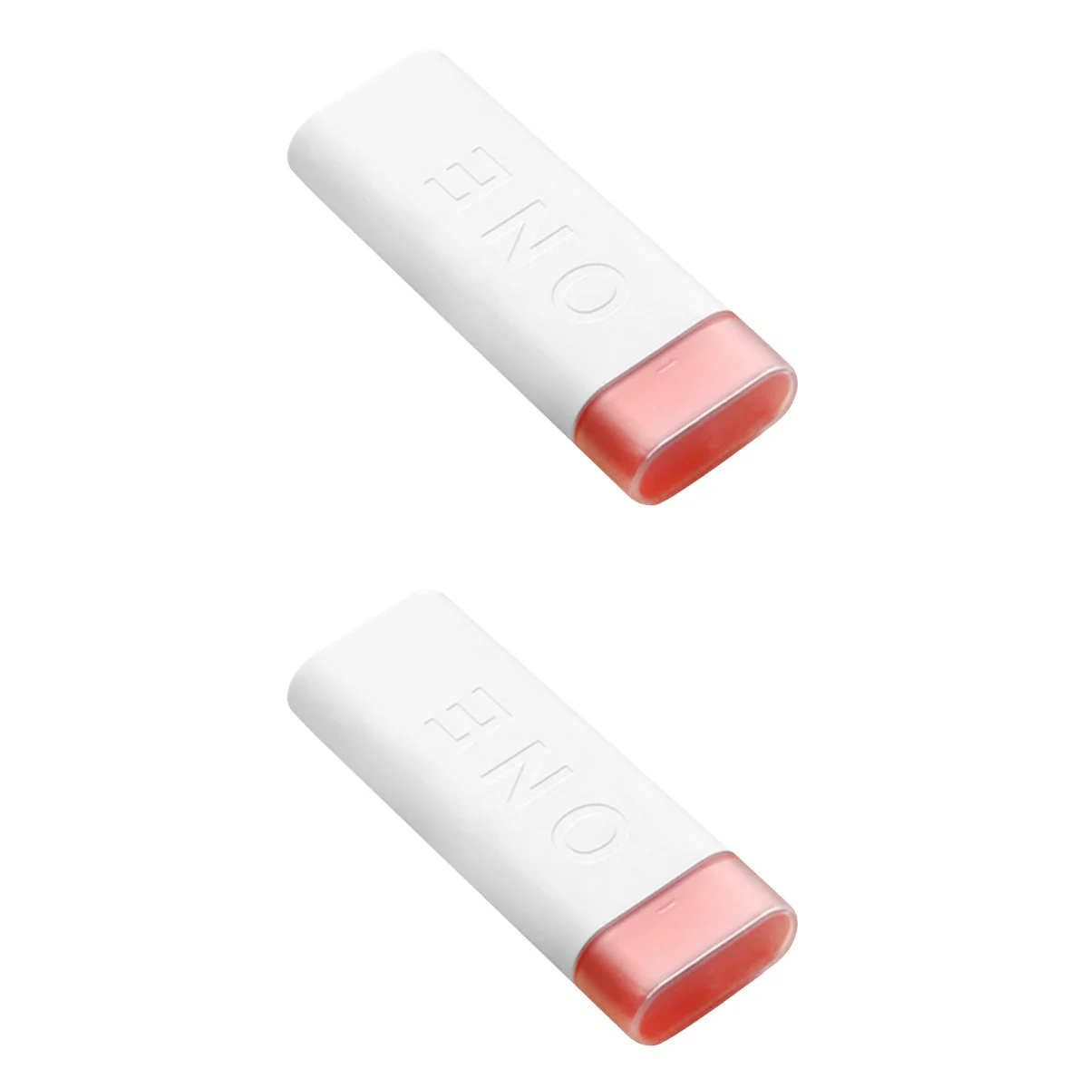 

2pcs Medicine Splitter Box Sealing Plastic Container Capsule Organizer Mini Storage Case for Indoor Outdoor Travel (Ivory