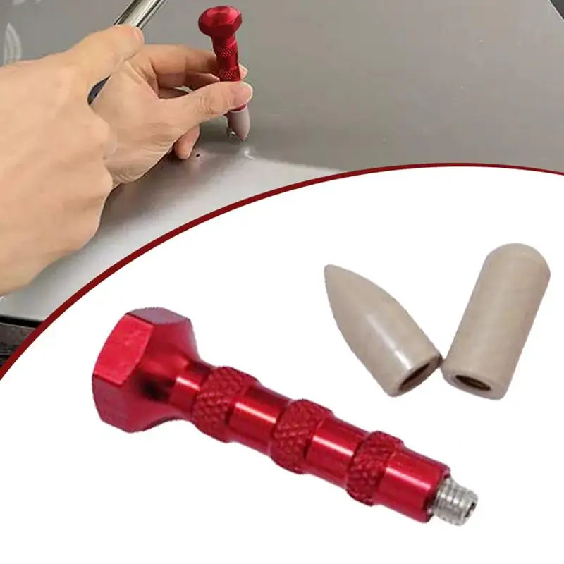 Инструменты для удаления глубоких вмятин с 2 насадками алюминиевые насадки ручка