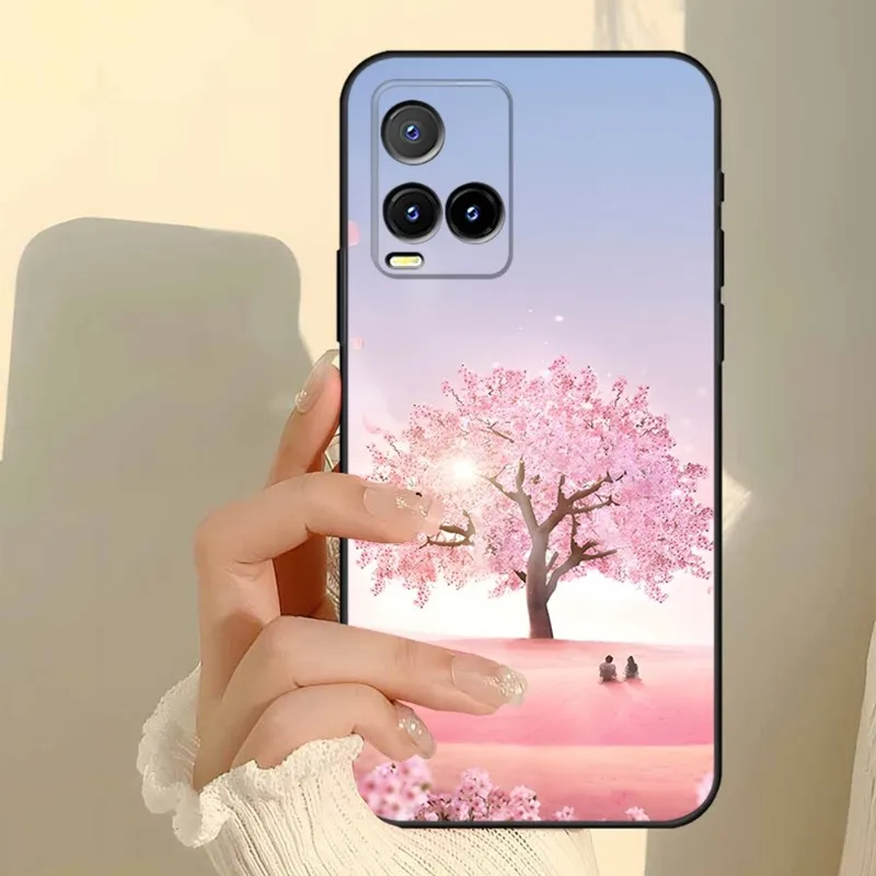 Чехол для телефона VIVO Y31 IQOO 9 U5 U5x V21e V23 Y31s Y76 X60 X70 X80 Y33s Y21 Y73 Y15s T1 Plus