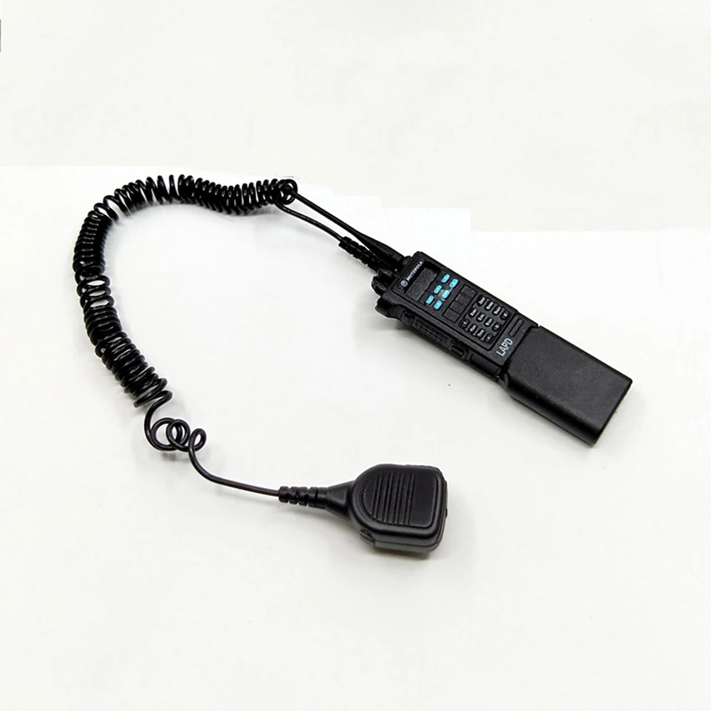 

Hot Sale 1/6th MA1009 Soldiers Los Angeles Terminator Austin DID Black Walkie Talkie Model For Doll Action Accessories