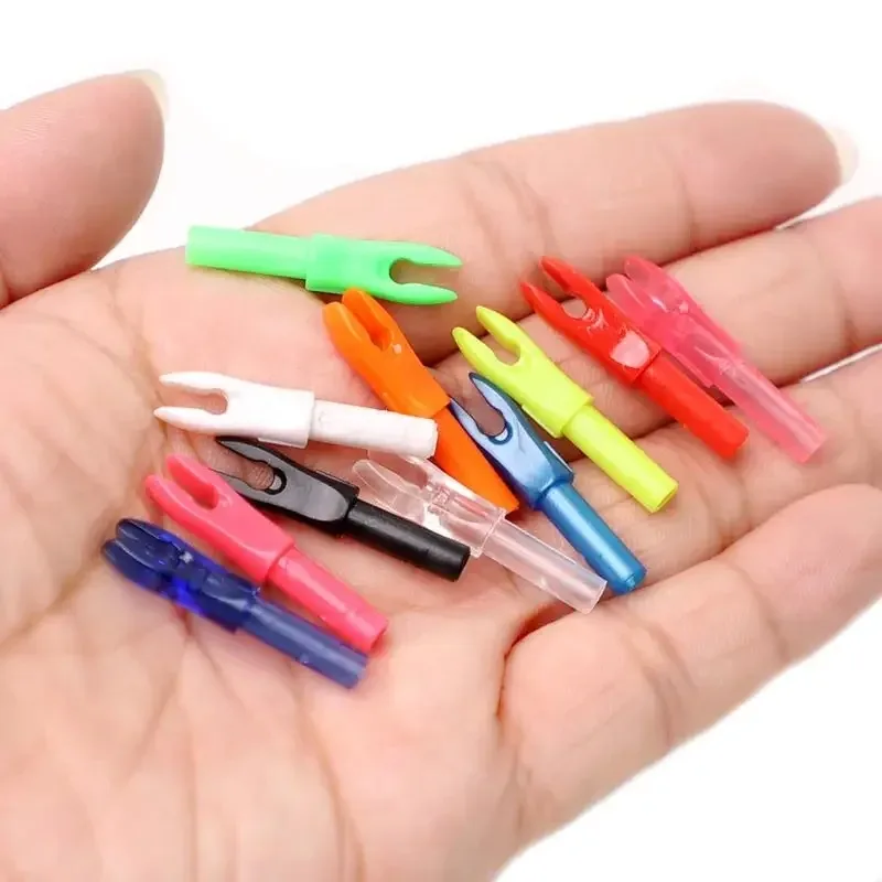 50 шт. наконечник для стрелы ID 4 2 мм хвост стрельбы из лука пластиковый bдля