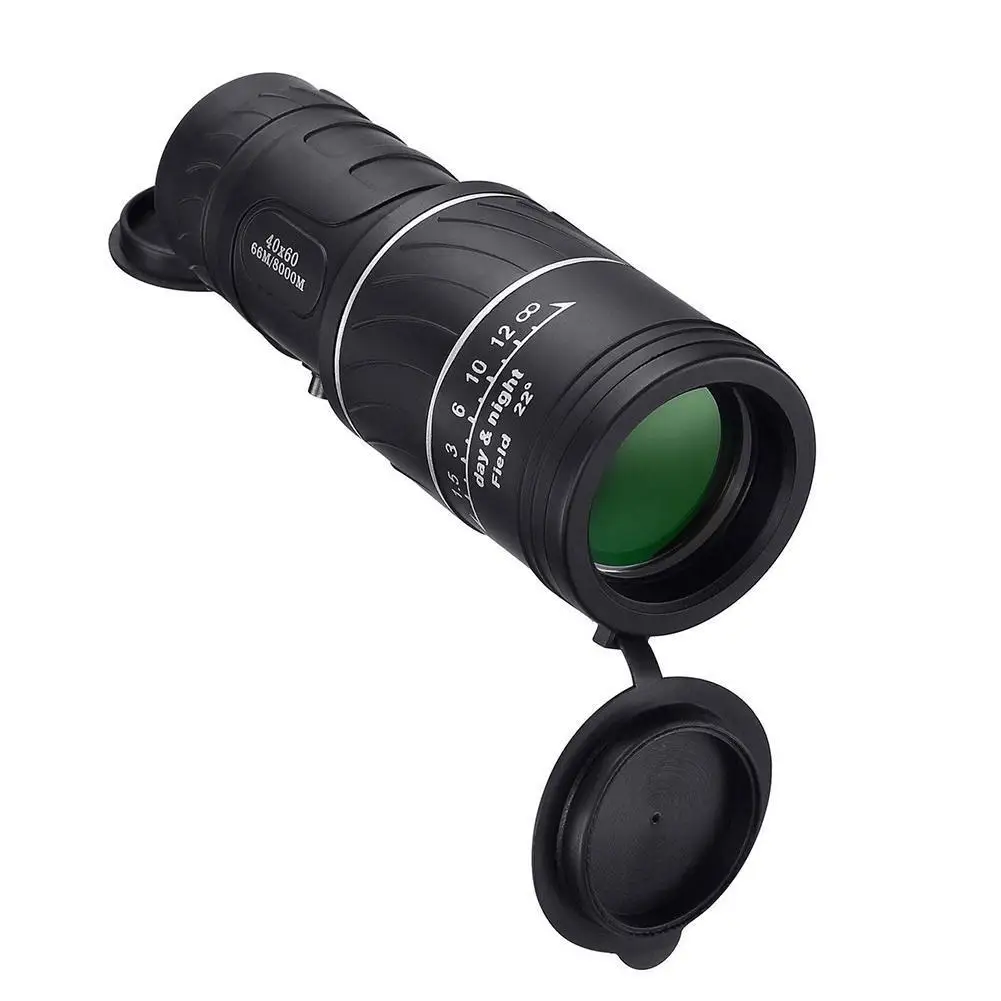 

Portable Telescope 40x60 Military HD Professional Monocular Zoom Binoculars Night Hunting Optic Scope Telescop Gift