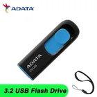 USB флеш-накопитель ADATA USB 3,2, брелок для передачи данных, флеш-накопитель, карта памяти, флеш-накопитель 16 ГБ, 32 ГБ, 64 ГБ, 128 ГБ
