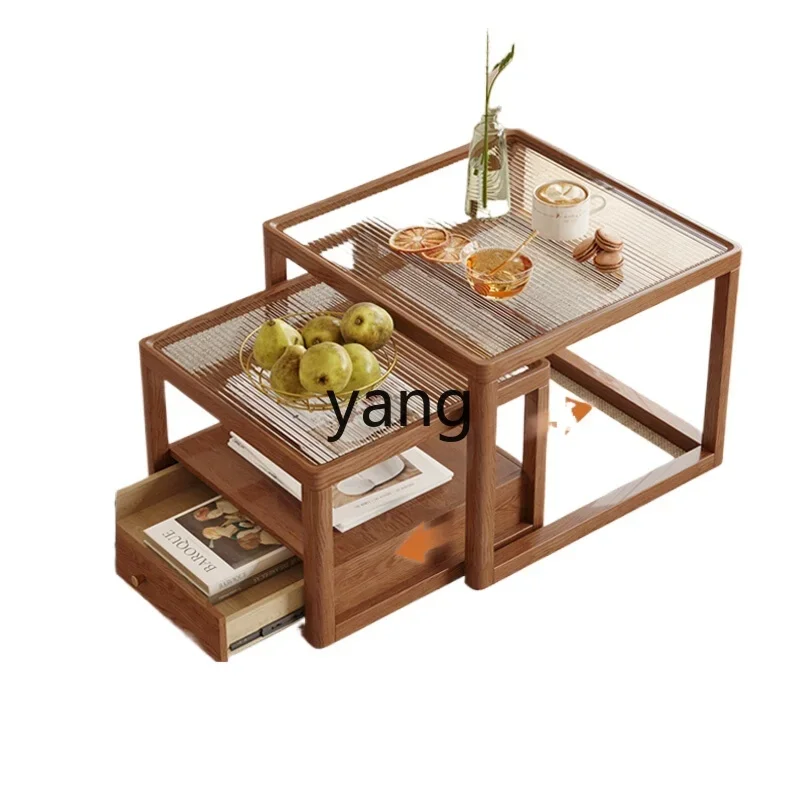 LH Changhong стеклянный журнальный столик шкаф для телевизора закаленная столешница