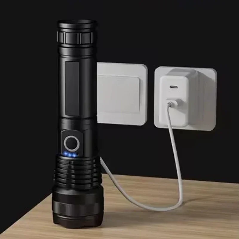 Перезаряжаемый светодиодный фонарик с зарядкой через USB