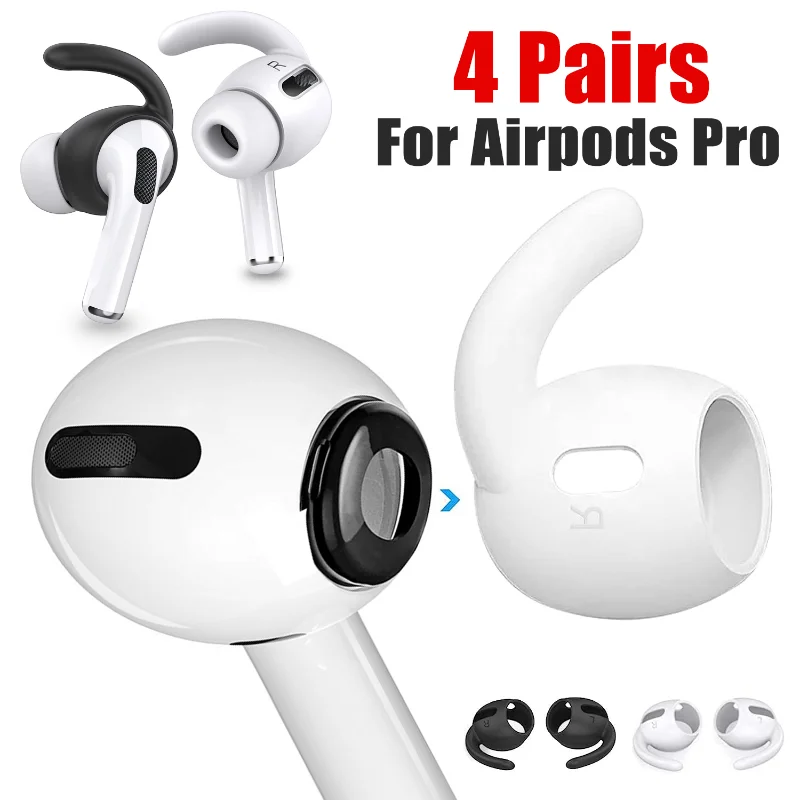 

1-4pairs for AirPods Pro Ear Hooks Covers Relacement Ear Hook Anti Slip Wings Ear Covers Grip Tips Accessories for Apple AirPods