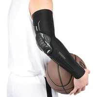 1pc sports elbow pad padded bike cycling arm protection breathable basketball anti collision sports elbow support guard covers