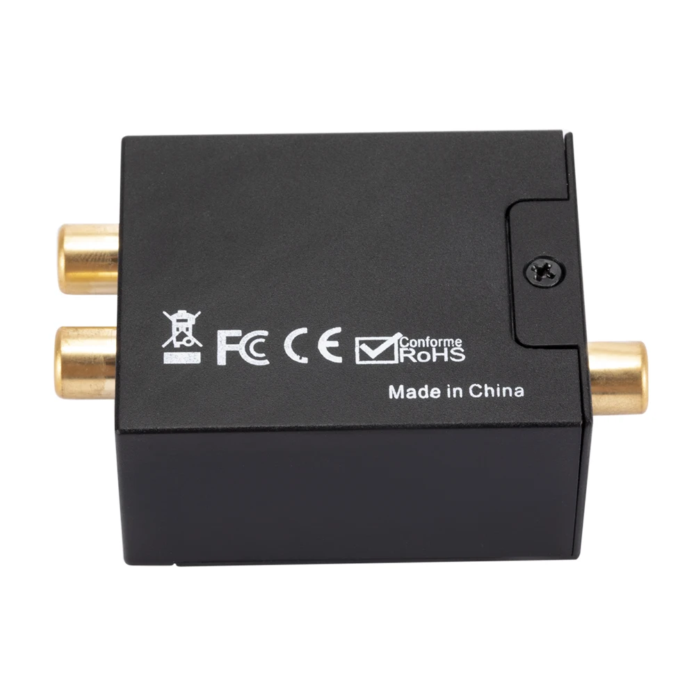 Фото Адаптер аудиоконвертера 192 кГц Toslink коаксиальный сигнал на RCA R/L Bluetooth-совместимое оптическое волокно для фотодинамика №5