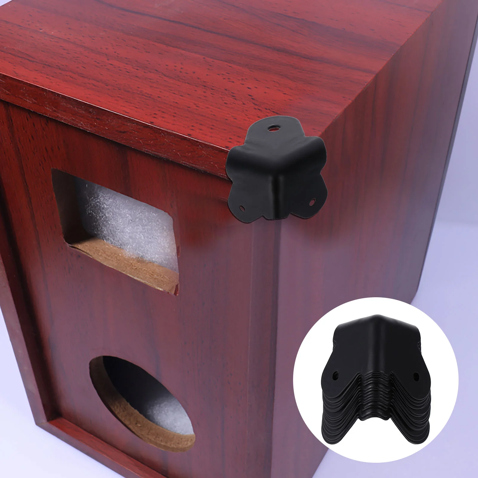 

Corner Protectors Protector Speaker Box Cabinet Guard Metal Safety Bumpers Bumper Guards Corners Cover Iron Brackets Decorative