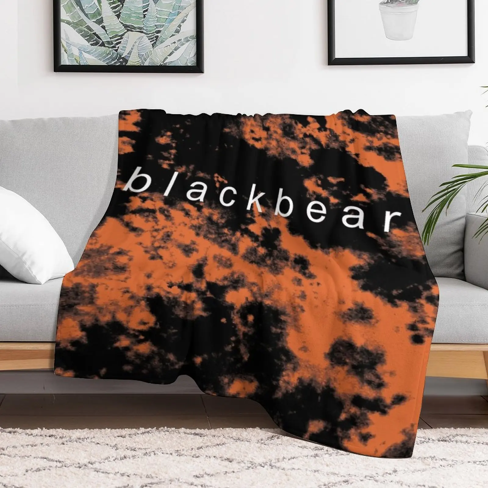 Одеяло Blackbear Tie Dye Роскошные модные диваны тяжелые одеяла