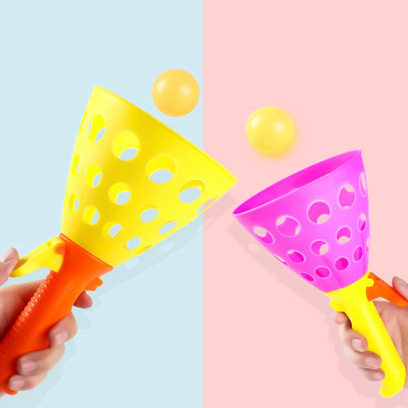 

1PC Outdoor Sports Games Toys Children Throwing And Catching The Ball Set Parent-child Interactive Catch Ball Toy Kid Gifts