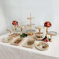 gold antique metal cake stand round cupcake stands wedding birthday party dessert cupcake pedestaldisplayplate
