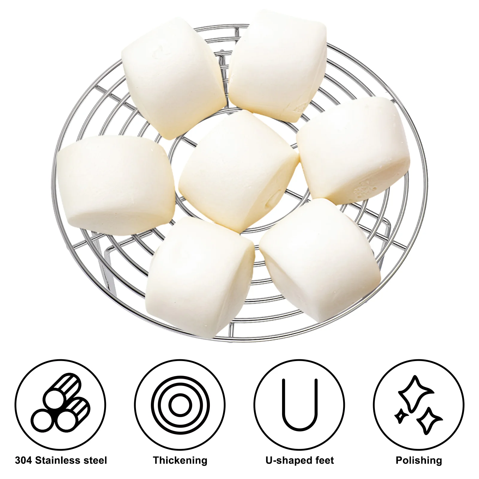 Подставка для пароварки из нержавеющей стали 304 охлаждающая фритюрница