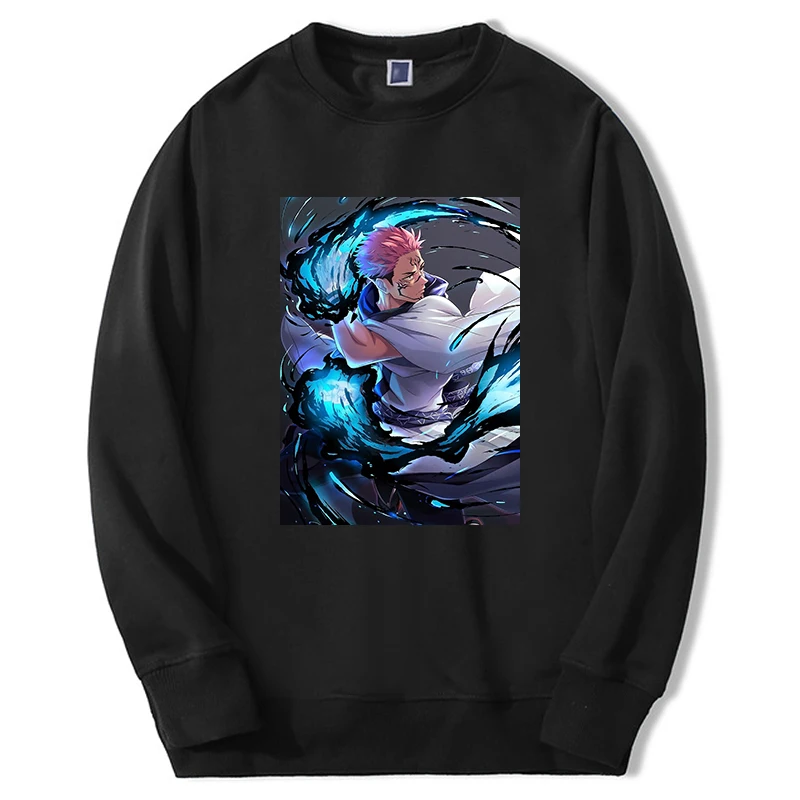 

Jujutsu Kaisen Sweatshirts men women Ryomen Sukuna Anime Graphic hoodie Oversize Harajuku Fleece Sportswear Fashion Streetwear