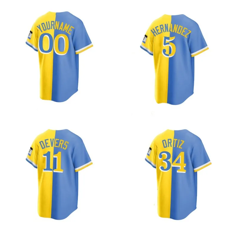 

Men's 2022 City Connect Relate Jersey Enrique Hernandez 11 Rafael Devers Xander Bogaerts J.D. Martinez