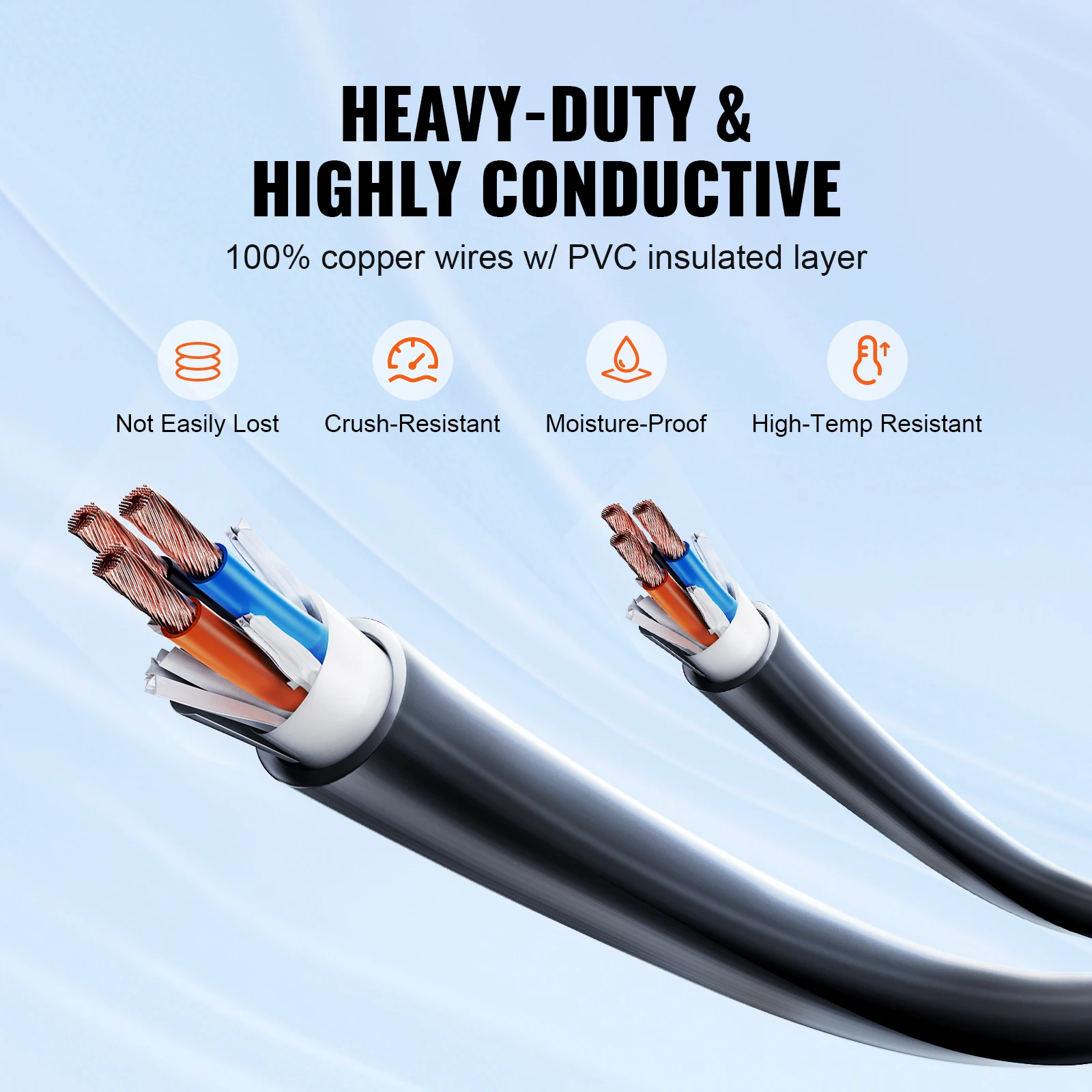 VEVOR 30A/50A RV Power Cord 15/25/30/50 Feet Heavy Duty Generator Cord with LED Indicator Handle 15A Adapter for RVs Powe Supply 3 VEVOR 30A/50A RV Power Cord 15/25/30/50 Feet Heavy Duty Generator Cord with LED Indicator Handle 15A Adapter for RVs Powe Supply 3