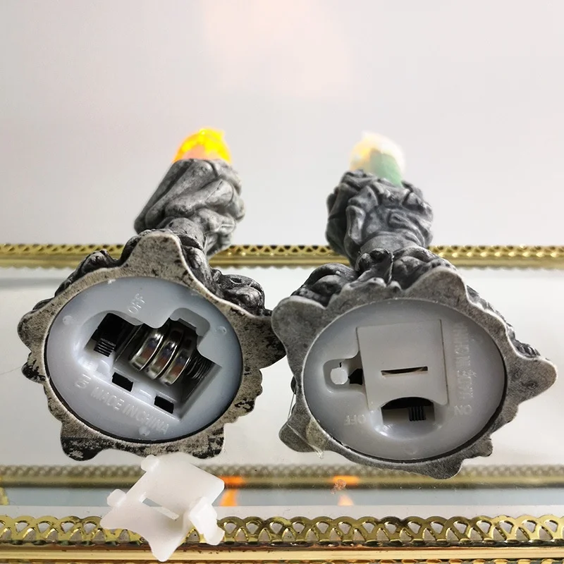 1 шт. украшение для Хэллоуина весlichting череп разговорная вечеринка светодиодные