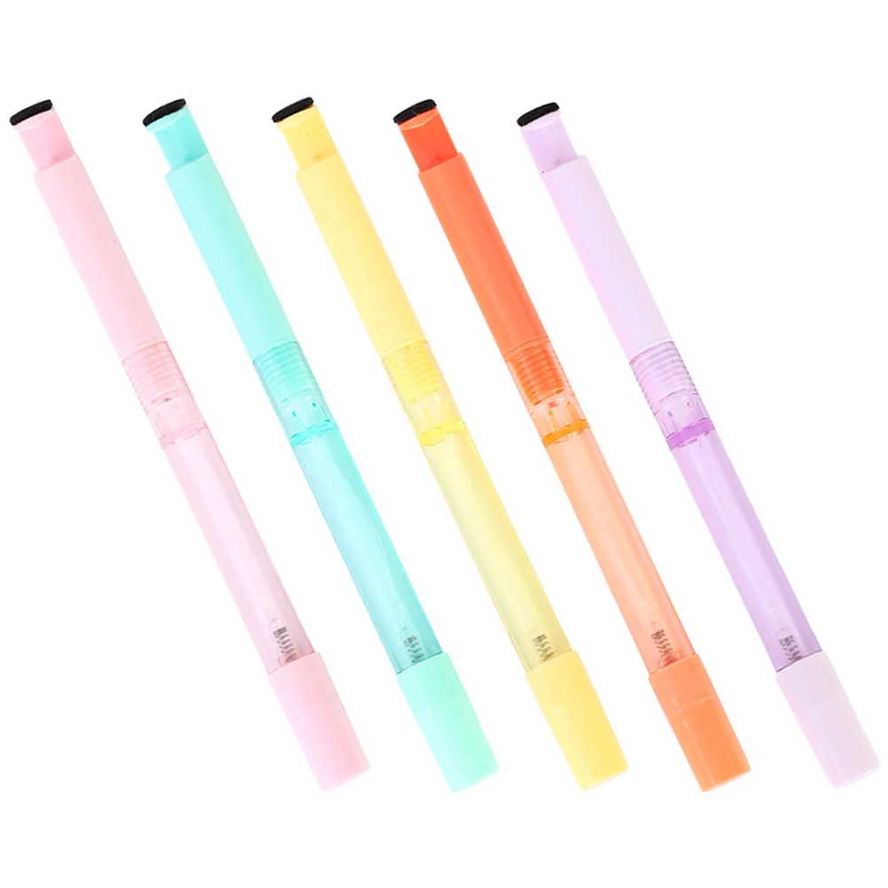 

5 Pcs Writing Tool Refillable Pump Sprayer Lightweight Gel Pen Multifunction Part