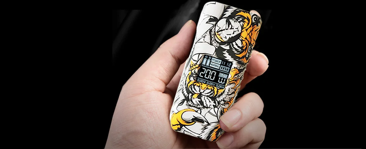 Оригинальный мод Hugo Vapor Rader ECO 200 Вт двойной батарейный блок 18650 |