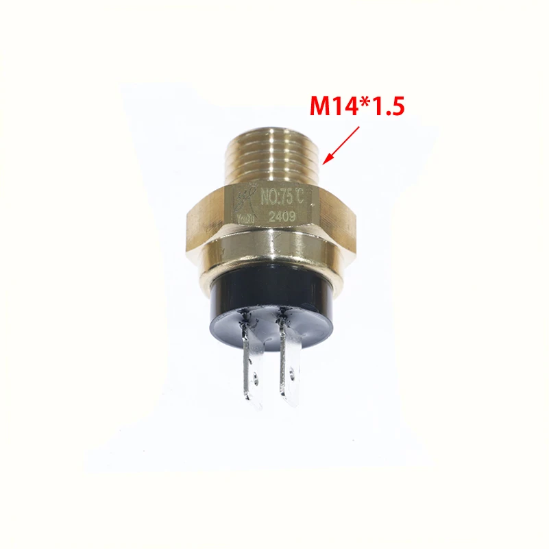 

M14/M16/M18*1,5 мм мотоциклетный электрический радиатор, вентилятор охлаждающей жидкости, термостат температуры воды, датчик переключателя для велосипеда 200 250 400 450