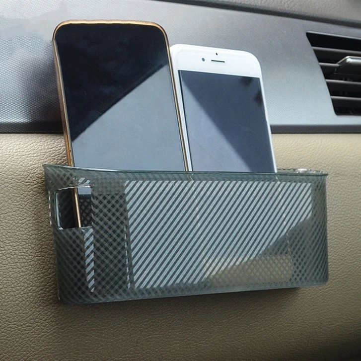 

Car Multifunction Storage Box Card Phone holder Phone Charger Cradle Trash Bin Hanging Pocket Organizer Garbage Charge Keys Coin