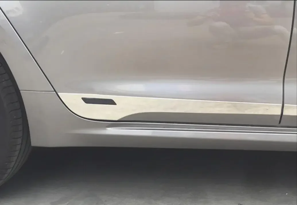 

Для 2019 2020 2021 2022 Toyota Corolla дверь седана корпус боковой отделки Защитная молдинговая крышка аксессуары для стайлинга автомобиля