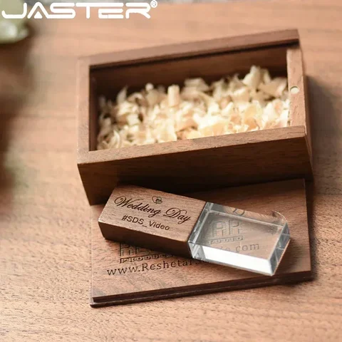 JASTER Pen drive деревянный USB-накопитель 4/8/16/32/64 ГБ